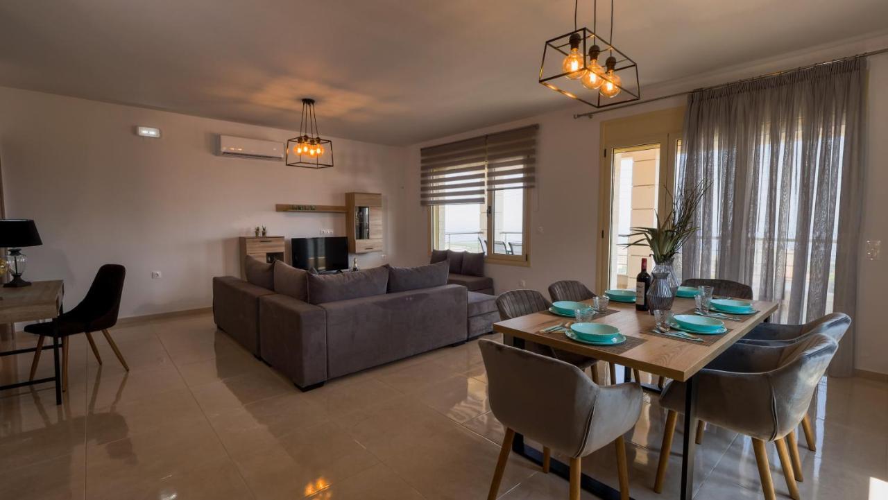 Apartamento Azur Horizon Oceanview House Kokkini Hani Exterior foto