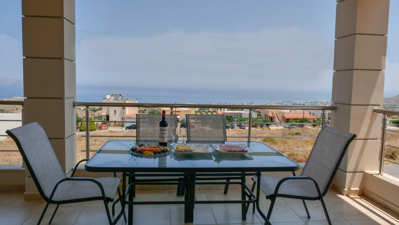 Apartamento Azur Horizon Oceanview House Kokkini Hani Exterior foto