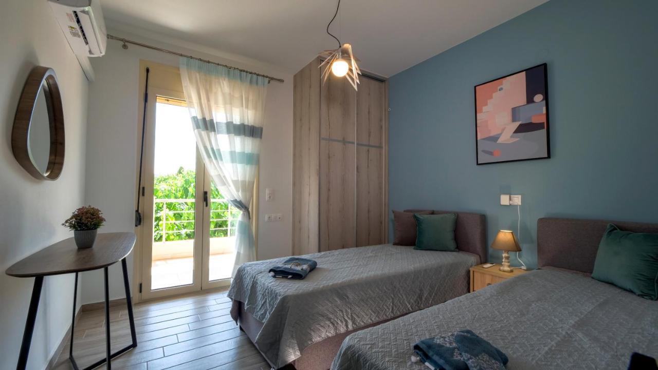 Apartamento Azur Horizon Oceanview House Kokkini Hani Exterior foto