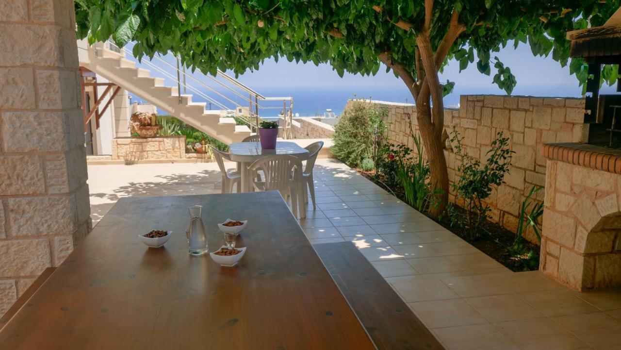 Apartamento Azur Horizon Oceanview House Kokkini Hani Exterior foto